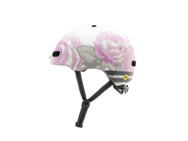 Nutcase - Street MIPS - Cykelhjelm med Skaterlook - Delecate Flower Reflective - 56-60 cm